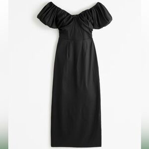 Black Off-Shoulder Dress